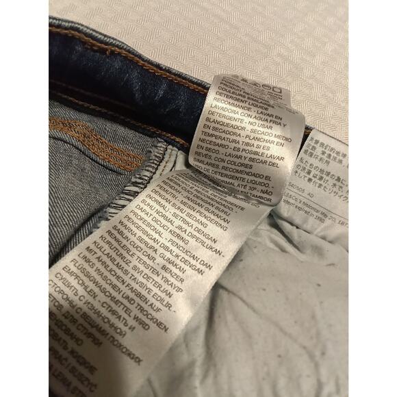 Levis 529 Jeans Women's Size 6 Blue Stretch Denim Curvy Bootcut Western K - Picture 11 of 16